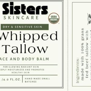 Whipped Tallow Face and Body Palm
